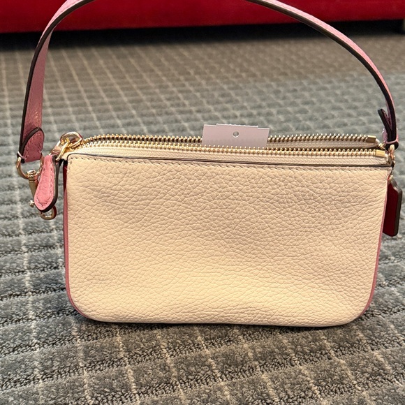 Coach White and Pink Wristlet Clutch - Picture 4 of 7